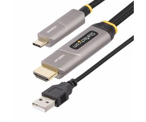 StarTech.com 30ft 9.1m USB-C to HDMI 2.0 Active Optical Cable AOC 4K 60Hz CL3 Ra