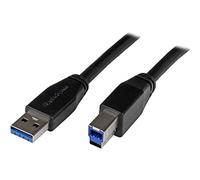 StarTech.com 30ft USB 3.0 USB-A to USB-B Cable - M/M - Active - USB Type-A to USB Type-B Cable - USB 3.1 Gen 1 (5 Gbps) Cable (USB3SAB10M)