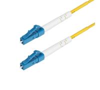 StarTech.com 30m (98.4ft) LC to LC (UPC) OS2 Single Mode Simplex Fiber Optic Cable, 9/125µm, 40G/100G, Bend Insensitive, Low Insertion Loss, LSZH Fiber Jumper Cord