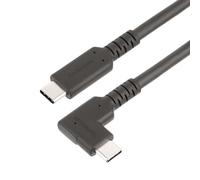 StarTech.com 3ft 1m Rugged Right Angle USB-C Cable USB 3.2 Gen 2 10 Gbps Full-Fe