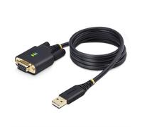 StarTech.com 3ft 1m USB to Null Modem Serial Adapter Cable Interchangeable DB9 S