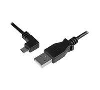 StarTech.com Micro-USB Charge-and-Sync Cable M/M - Left-Angle Micro-USB - 30/24 AWG - 1 m (3 ft.)