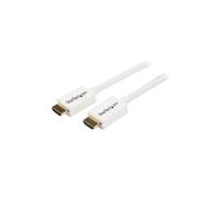 StarTech.com 3m / 10 ft CL3 Rated HDMI Cable w/ Ethernet - In Wall Rated Ultra HD HDMI Cable - 4K 30Hz UHD High Speed HDMI Cable - 10.2 Gbps - HDMI 1.4 Video/Display Cable - 30AWG, White