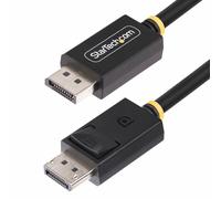 StarTech.com 3m (10ft) DisplayPort 2.1 Cable, VESA Certified DP40 DisplayPort Cable w/UHBR10/HDR/HDCP 2.2, 8K 60Hz/4K 144Hz w/DSC 1.2a, 40Gbps, DP 2.1 Cable, UHD Monitor Cord, M/M