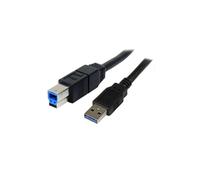 StarTech.com 3m Black SuperSpeed USB 3.0 Cable A to B - M/M