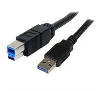 StarTech.com 3m Black SuperSpeed USB 3.0 Cable A to B - M/M