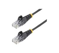 StarTech.com 3m CAT6 Cable - Black Slim CAT6 Patch Cable - Snagless