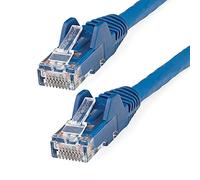 StarTech.com 3m CAT6 Ethernet Cable - LSZH (Low Smoke Zero Halogen) - 10 Gigabit 650MHz 100W PoE RJ45 10GbE UTP Network Patch Cord Snagless with Strain Relief - Blue, CAT 6, ETL Verified, 24AWG