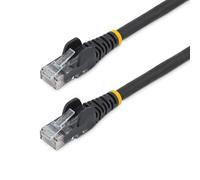 StarTech.com 3m CAT6 Ethernet Cable - LSZH (Low Smoke Zero Halogen) - 10 Gigabit 650MHz 100W PoE RJ45 10GbE UTP Network Patch Cord Snagless with Strain Relief - Black, CAT 6, ETL Verified, 24AWG