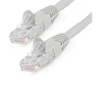 StarTech.com 3m CAT6 Ethernet Cable - LSZH (Low Smoke Zero Halogen) - 10 Gigabit 650MHz 100W PoE RJ45 10GbE UTP Network Patch Cord Snagless with Strain Relief - Grey, CAT 6, ETL Verified, 24AWG
