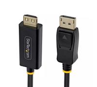 StarTech.com 3m DisplayPort to HDMI Adapter Cable with Gripping Connectors 4K 60Hz HDR Uni-Directional DP to HDMI Video Converter DP Desktop to HDMI Monitor