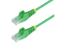 StarTech.com 3m Green Slim CAT6 Ethernet Cable, Snagless RJ45, LSZH, 28AWG Pure Bare Copper, Slim Network Patch Cable/Cord