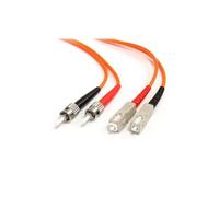 StarTech.com 3m Multimode 62.5/125 Duplex Fiber Patch Cable ST - SC