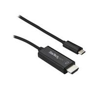 StarTech.com 10ft (3m) USB C to HDMI Cable - 4K 60Hz USB Type C to HDMI 2.0 Video Adapter Cable - Thunderbolt 3 Compatible - Laptop to HDMI Monitor/Display - DP 1.2 Alt Mode HBR2 - Black