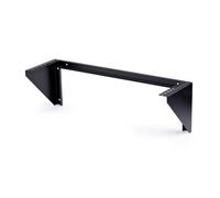 StarTech.com 3U 19” Wall Mount Vertical Rack Bracket, Wall Mount Patch Panel Bracket for Data/AV/IT/Computer Equipment, 3U Rack for Cabinet or Server Room, Supports 150lb (68kg) Capacity