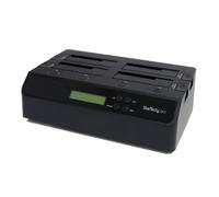 StarTech.com 4 Bay USB 3.0 eSATA to SATA Standalone 1:3 HDD Hard Drive Duplicator Dock