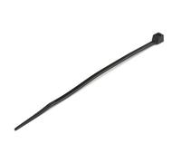 StarTech.com 4"(10cm) Cable Ties - 1/16"(2mm) wide, 7/8"(22mm) Bundle Diameter, 18lb(8kg) Tensile Strength, Nylon Self Locking Zip Ties with Curved Tip - 94V-2/UL Listed, 100 Pack - Black
