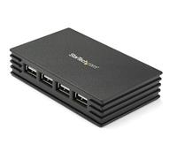 StarTech.com 4 Port Black USB 2.0 Hub