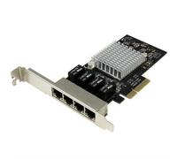 StarTech.com 4-Port Gigabit Ethernet Network Card - PCI Express, Intel I350 NIC