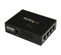 StarTech.com 4-Port Gigabit Midspan - PoE+ Injector - 802.3at/af - TAA