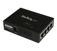 StarTech.com 4 Port Gigabit Midspan - PoE+ Injector - 802.3at and 802.3af - Wall