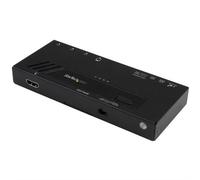 StarTech.com 4-Port HDMI Automatic Video Switch - 4K with Fast Switching - TAA HDMI Black 30 Hz 1280 x 720 (HD 720) 1920 x 1080 (HD 1080) 1920 x 1200 (WUXGA) 2560 x 1600 (WQXGA) 1080p Activity Power