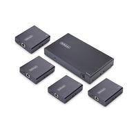 StarTech.com 4-Port HDMI Extender and Splitter Over CAT6, 4K 60Hz, Up to 230ft (70m), 1x4 HDMI over Ethernet Distribution Kit