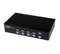 StarTech.com 4 Port High Resolution USB DVI Dual Link KVM Switch with Audio