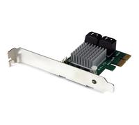 StarTech.com 4 Port PCI Express 2.0 SATA III 6Gbps RAID Controller Card with HyperDuo SSD Tiering - PCIe SATA 3 Controller Adapter (PEXSAT34RH)