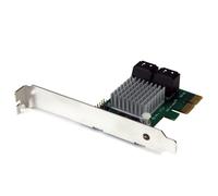 StarTech.com 4 Port PCI Express 2.0 SATA III 6Gbps RAID Controller Card with HyperDuo SSD Tiering