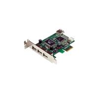 StarTech.com 4 Port PCI Express Low Profile High Speed USB Card