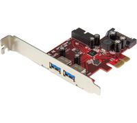 StarTech.com 4 Port PCI Express USB 3.0 Card - 2 External & 2 Internal - SATA P