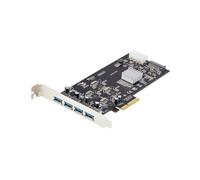 StarTech.com .com 4-Port USB-A PCIe Card, USB 3.2 5Gbps, 4x USB Contro