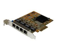 StarTech.com 4 Port PCIe Gigabit Network Adapter Card