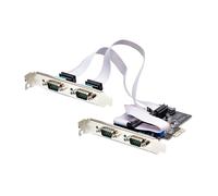 StarTech.com 4-Port Serial PCIe Card. Quad-Port PCI Express to RS232/R