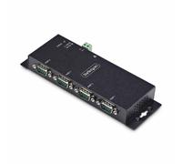 StarTech.com 4-Port Serial to Ethernet Adapter, IP Serial Device Serve