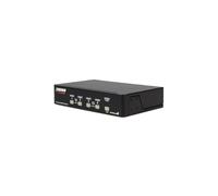 StarTech.com 4 Port StarView DVI USB KVM Switch with Audio Black KVM switch
