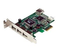 StarTech.com 4 Port PCI Express Low Profile High Speed USB Card