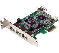 StarTech.com 4 Port USB 2.0 PCIe Card - Low Profile - USB 2.0 Expansion Card