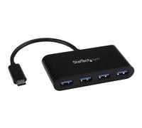 StarTech.com 4-Port USB-C Hub - USB-C to 4x USB-A - USB 3.0 Hub - Bus Powered~4-Port USB-C Hub - USB-C to 4x USB-A - USB 3.0 Hub - 5Gbps - Bus Powered