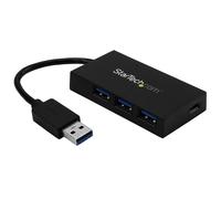 StarTech.com 4 Port USB 3.0 Hub - USB Type-A Hub with 1x USB-C & 3x USB-A Ports