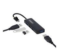 StarTech.com 4-Port USB-C Hub, 5Gbps, USB-C to 4x USB-A, Bus Powered,