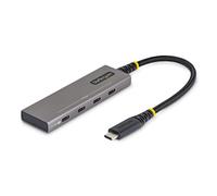 StarTech 4-Port USB-C Hub, 10Gbps, 100W PD Charging, 4x USB-C Ports, Overcurrent Protection, PCR Aluminum, For MacBook/Dell/ThinkPad/HP/iPad/Tablet