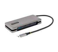 StarTech.com 4-Port USB-C Hub - 1x USB-A & 3x USB-C Ports - USB 3.2 Gen 2 (10Gbps) - Bus Powered - USB Type C Hub w/ 12.6in/32cm Wrap-Around Cable - Portable USB-C to USB-A Hub