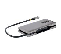 StarTech.com 4-Port USB-C Hub, 4x USB-C Ports, USB 3.2 Gen 2 (10Gbps) - Portable USB C Hub with 100W Power Delivery Pass-Through - USB Type C Hub w/ 12.6in/32cm Wrap-Around Cable