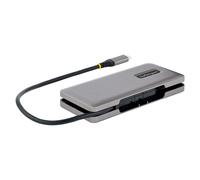 StarTech.com 4-Port USB-C Hub, 4x USB-C Ports, USB 3.2 Gen 2 (10Gbps) - Portable USB C Hub with 100W Power Delivery Pass-Through - USB Type C Hub w/ 12.6in/32cm Wrap-Around Cable