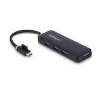 StarTech.com 4-Port USB-C Hub, 5Gbps, USB-C to 4x USB-A, Bus Powered,