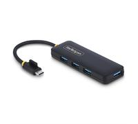 StarTech.com 4-Port USB-C Hub 5Gbps USB-C to 4x USB-A Bus Powered Small Travel M