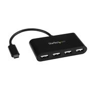 StarTech.com 4-Port USB-C Hub - Mini Hub - USB-C to 4x USB-A - USB 2.0