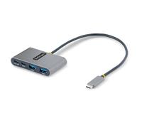 StarTech.com 4-Port USB-C Hub with 100W Power Delivery Pass-Through - 2x USB-A + 2x USB-C - USB 3.0 5Gbps - 1ft (30cm) Long Cable - Portable USB Type-